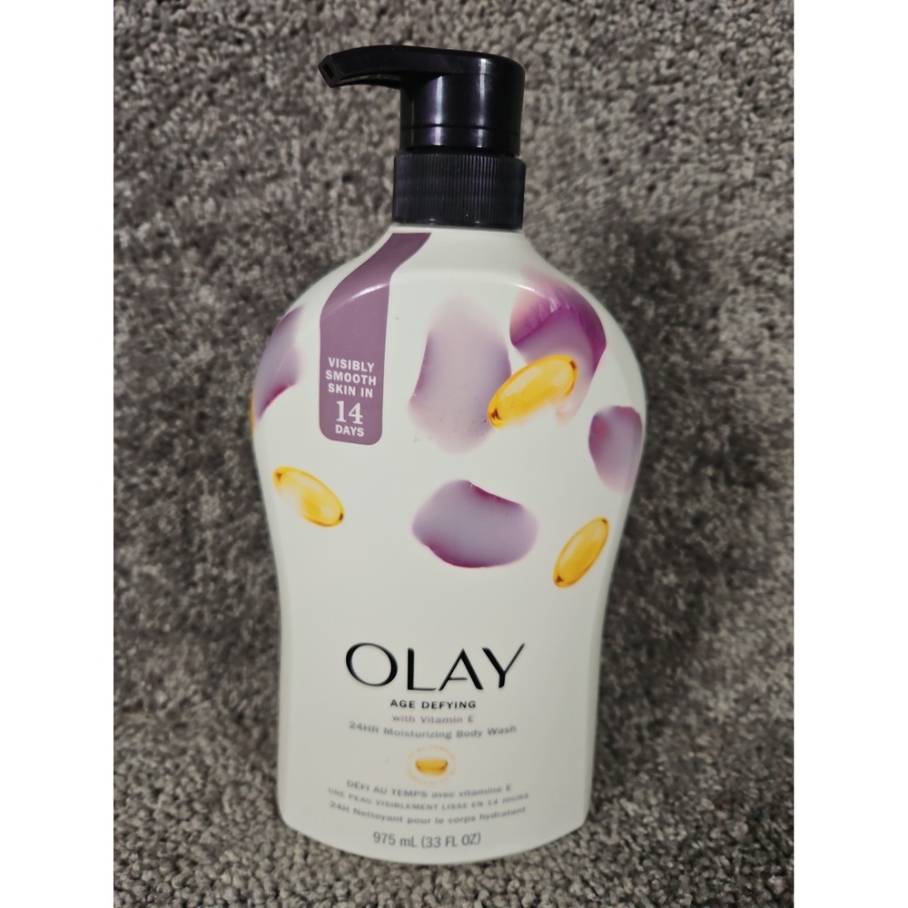 Olay Age Defying Body Wash with Vitamin E, 33 fl oz